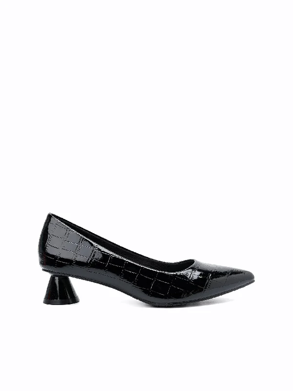 Women's platform stiletto heel pumps with a chunky soleMara Heel Pumps