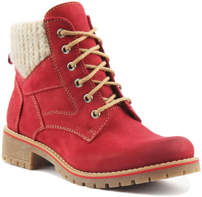women's ankle boots with cutoutsJustin Reess England Sophia In Cherry