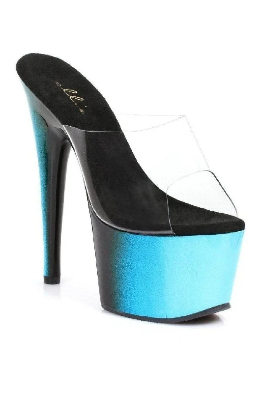 Women's Floral - Embroidered Heeled Sandals with Stiletto Heel in Multicolor for a Vibrant and Eye - Catching Outfit709-OMBRE Platform Slide | Clear Vinyl Women's Floral - Embroidered Heeled Sandals with Stiletto Heel in Multicolor for a Vibrant and Eye - Catching Outfit709-OMBRE Platform Slide | Clear Vinyl