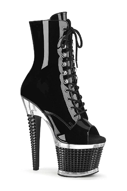 women's ankle boots with zippersSPECTATOR-1021 Ankle Boot | Black Patent