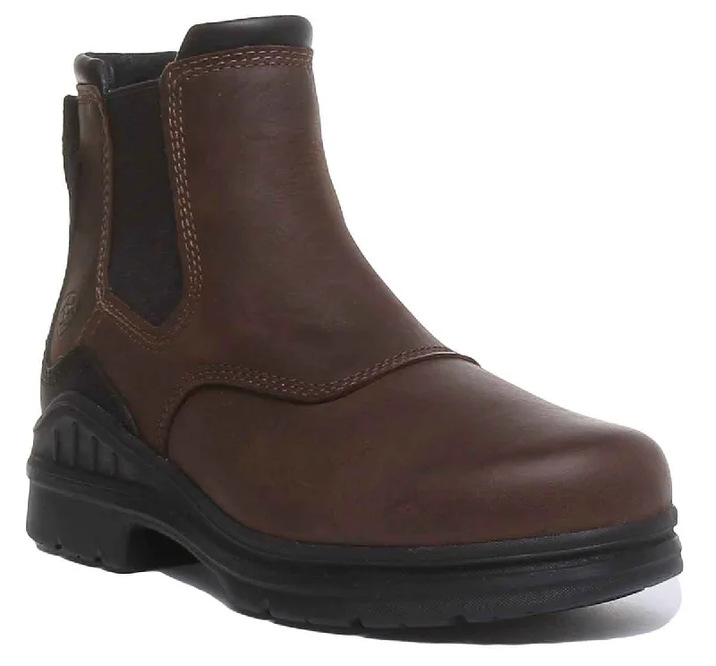 women's ankle boots with tasselAriat Barnyard Twin In Brown