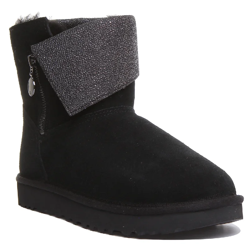 women's ankle boots for special occasionsUgg Australia Caviar Mini In Black