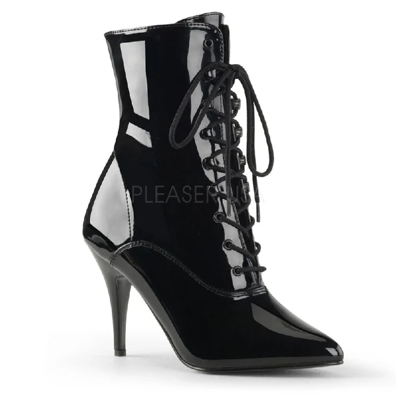 women's ankle boots for petite womenSS-Vanity-1020 Ankle Boot | Black Patent