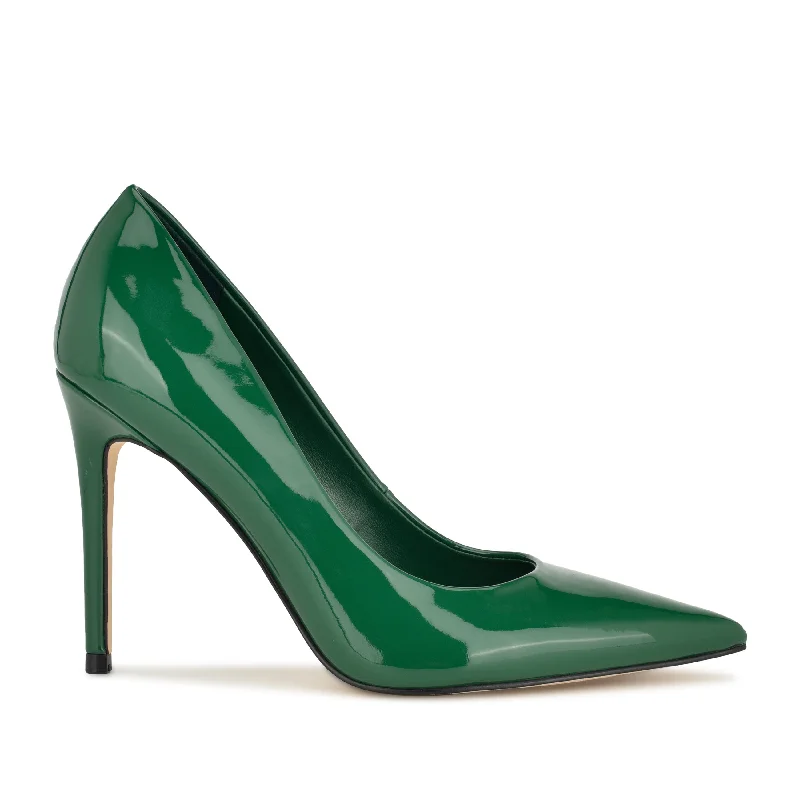 Women's mule - style stiletto heel pumps with a bow accentFresh Pointy Toe Pumps