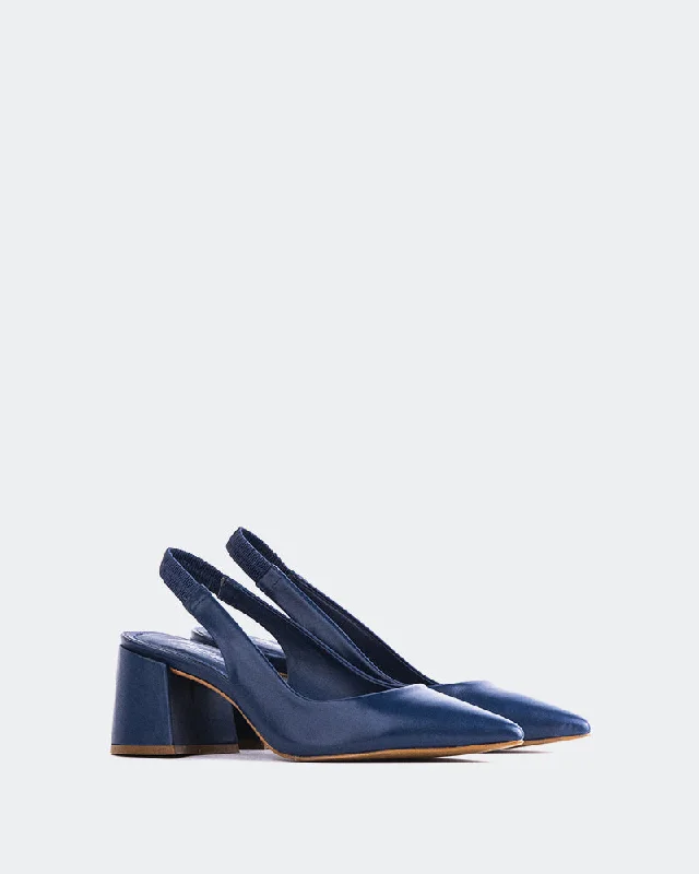 Women's charcoal gray stiletto heel pumps for a neutral yet stylish optionDalida Navy Leather Women's charcoal gray stiletto heel pumps for a neutral yet stylish optionDalida Navy Leather