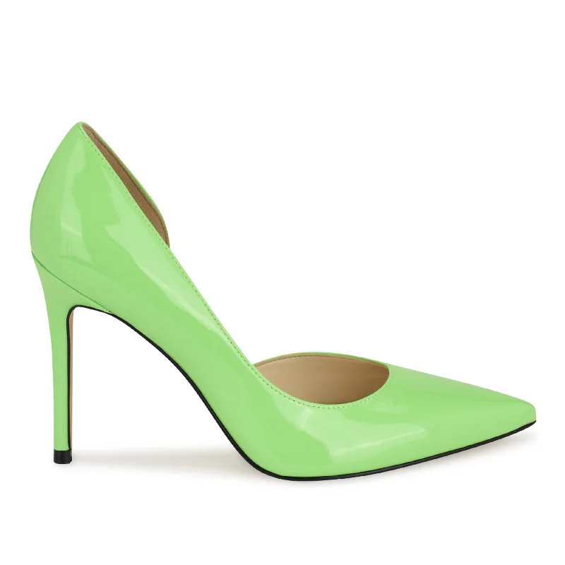 Women's teal stiletto heel pumps for a unique and modern lookFolowe d'Orsay Pointy Toe Pumps Women's teal stiletto heel pumps for a unique and modern lookFolowe d'Orsay Pointy Toe Pumps
