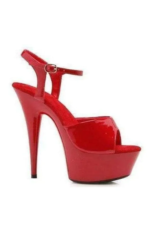 Plus Size Women's Peep - Toe Heeled Sandals with Block Heel in Navy for a Classic and Versatile Office - Appropriate Pair609-JULIET Platform Sandal | Red Patent Plus Size Women's Peep - Toe Heeled Sandals with Block Heel in Navy for a Classic and Versatile Office - Appropriate Pair609-JULIET Platform Sandal | Red Patent