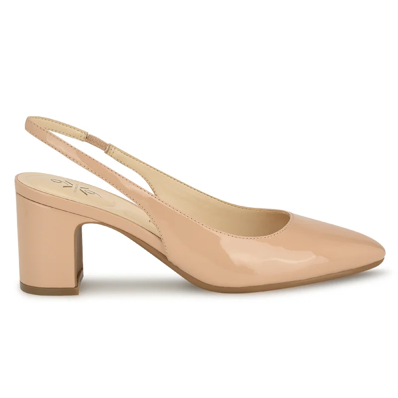 Women's wide - width stiletto heel pumps for a comfortable fitSinead 9x9 Block Heel Slingbacks