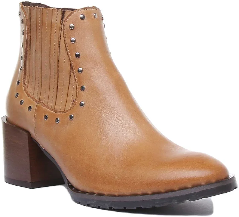 women's ankle boots with metallic finishJustin Reess England Hero In Tan