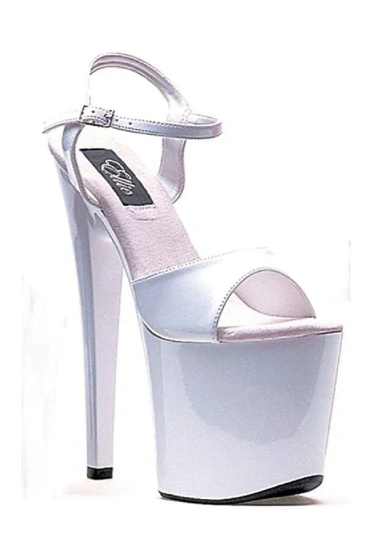 Women's Snake Print Heeled Sandals with Platform and Open Toe in Black and Gold for a Sexy and Trendy Vibe821-JULIET Platform Sandal | White Patent Women's Snake Print Heeled Sandals with Platform and Open Toe in Black and Gold for a Sexy and Trendy Vibe821-JULIET Platform Sandal | White Patent