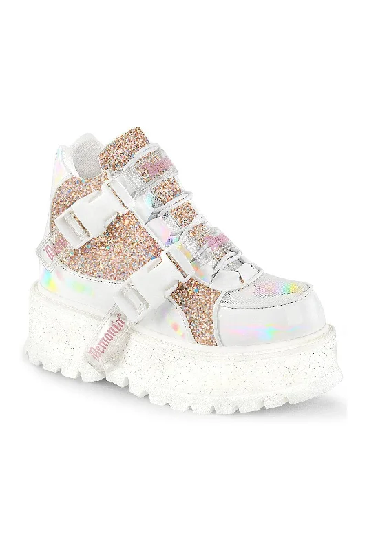 women's ankle boots with round toeSLACKER-50 Ankle Boot | Hologram Patent