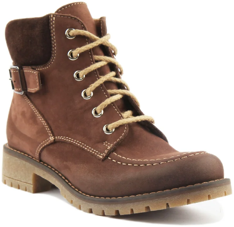 women's ankle boots for fallJustin Reess England Emma In Brown