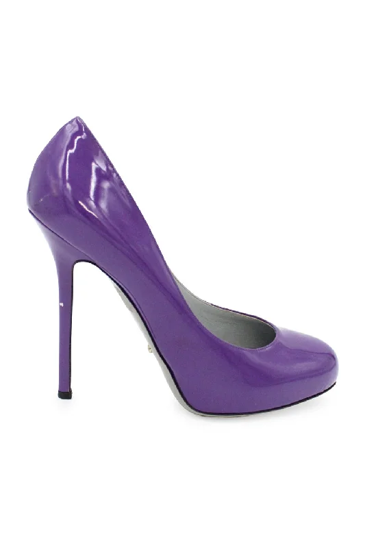 Women's office - appropriate stiletto heel pumps with a low - heel option[WS3274] Sergio Rossi | High Heel Pump