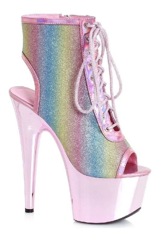 Women's Chunky Heeled Sandals with Studded Detail in Black for a Punk - Inspired and Edgy Style709-CLARA Platform Sandal | Pink Patent Women's Chunky Heeled Sandals with Studded Detail in Black for a Punk - Inspired and Edgy Style709-CLARA Platform Sandal | Pink Patent