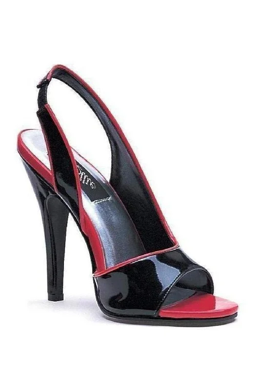 Plus Size Women's Peep - Toe Heeled Sandals with Block Heel in Navy for a Classic and Versatile Office - Appropriate Pair510-LUCIA Sandal | Black Patent Plus Size Women's Peep - Toe Heeled Sandals with Block Heel in Navy for a Classic and Versatile Office - Appropriate Pair510-LUCIA Sandal | Black Patent