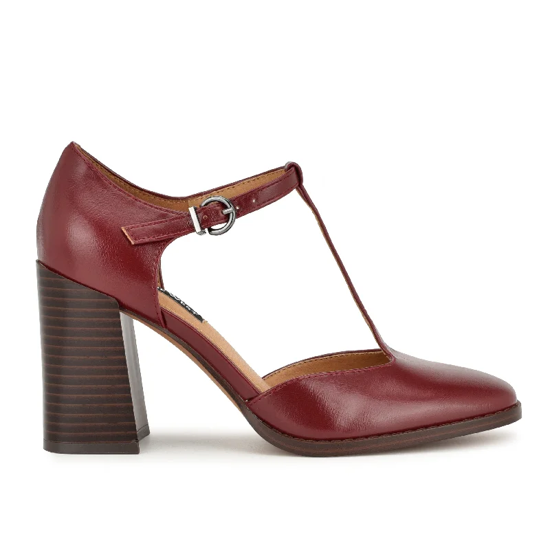 Women's office - appropriate stiletto heel pumps with a low - heel optionJanky T Strap Heels Women's office - appropriate stiletto heel pumps with a low - heel optionJanky T Strap Heels