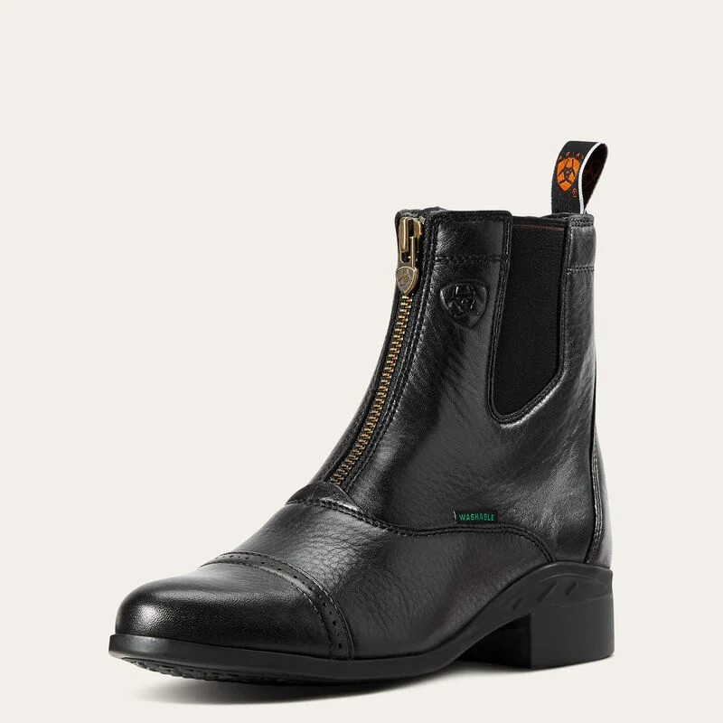 women's leather cowboy bootsAriat® Women's "Heritage Breeze" Zip Paddock Boots
