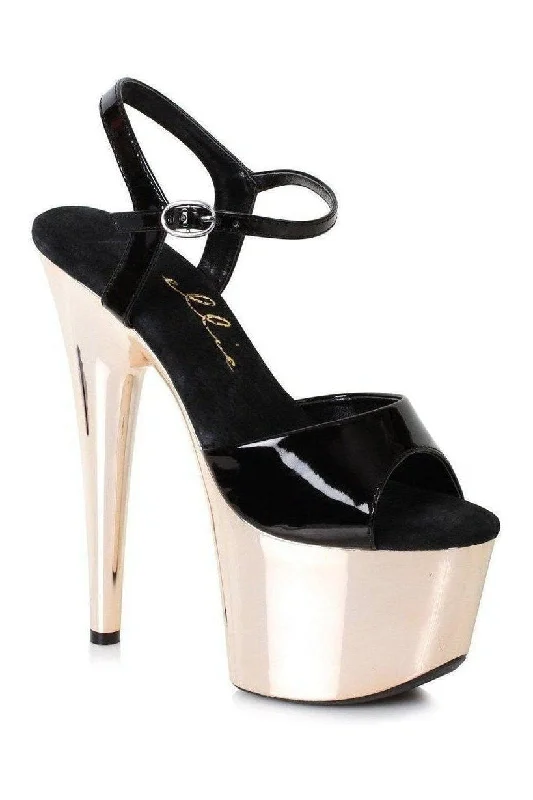 Women's Mesh Heeled Sandals with High Heel and Ankle Strap in Silver for a Contemporary and Stylish Look709-BRIA Platform Sandal | Black Patent Women's Mesh Heeled Sandals with High Heel and Ankle Strap in Silver for a Contemporary and Stylish Look709-BRIA Platform Sandal | Black Patent