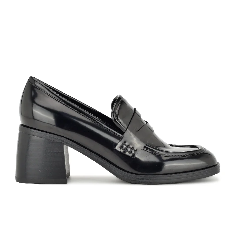 Women's breathable stiletto heel pumps for warm weatherAvalia Heeled Loafers