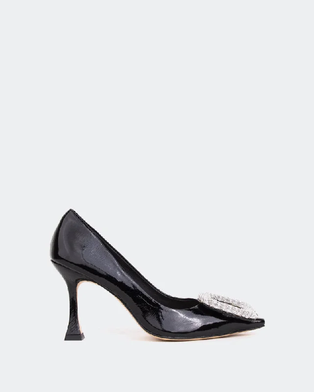Women's wide - width stiletto heel pumps for a comfortable fitAtomix, Black Naplack/Naplack Noir Women's wide - width stiletto heel pumps for a comfortable fitAtomix, Black Naplack/Naplack Noir