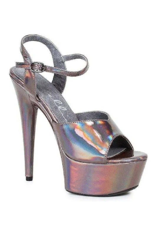 Women's Patent Leather Heeled Sandals with Bow Detail in Pink for a Sweet and Girly Summer Look609-LOLA Platform Sandal | Pewter Faux Leather Women's Patent Leather Heeled Sandals with Bow Detail in Pink for a Sweet and Girly Summer Look609-LOLA Platform Sandal | Pewter Faux Leather