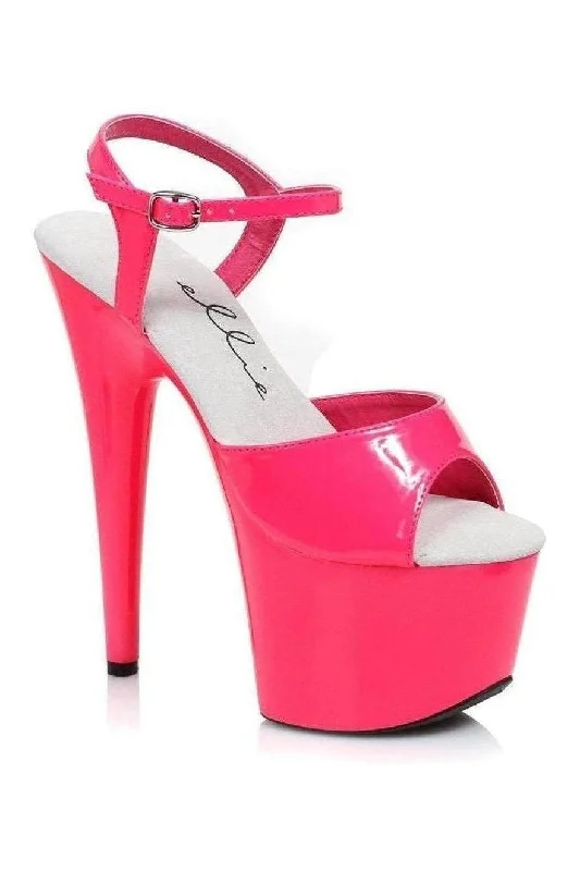 Women's Leather Heeled Sandals with Chunky Heel and Buckle Detail in Brown for a Rustic and Trendy Appeal709-SOLARIS Platform Sandal | Fuchsia Patent Women's Leather Heeled Sandals with Chunky Heel and Buckle Detail in Brown for a Rustic and Trendy Appeal709-SOLARIS Platform Sandal | Fuchsia Patent