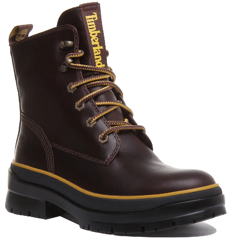 women's ankle boots with bucklesTimberland A2D6W Malynn Mid Lace Up Boots In Dark Brown For Women women's ankle boots with bucklesTimberland A2D6W Malynn Mid Lace Up Boots In Dark Brown For Women
