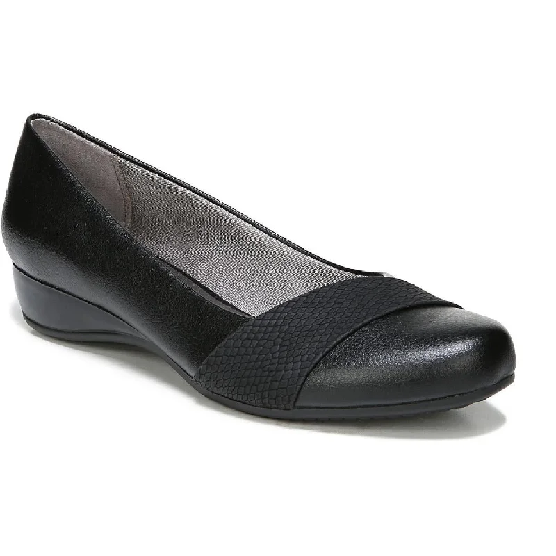 Women's Bow - Embellished Ballet Flats with a Platform Sole in Red for Added Height LifeStride Womens Asymmetric Ballet Flats Women's Bow - Embellished Ballet Flats with a Platform Sole in Red for Added Height LifeStride Womens Asymmetric Ballet Flats