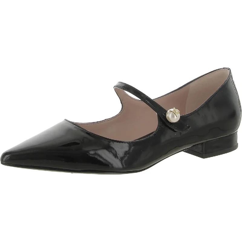 Women's Embroidered Floral Pattern Ballet Flats in White for a Spring - Inspired Outfit Kate Spade New York Womens Maya Pearl Patent Leather Low Heel Ballet Flats Women's Embroidered Floral Pattern Ballet Flats in White for a Spring - Inspired Outfit Kate Spade New York Womens Maya Pearl Patent Leather Low Heel Ballet Flats