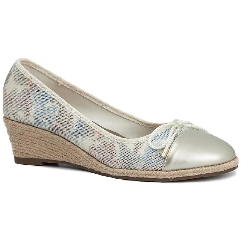 Women's Bow - Embellished Ballet Flats with a Platform Sole in Red for Added Height Karen Scott Womens Tamissa Canvas Quilted Espadrilles Women's Bow - Embellished Ballet Flats with a Platform Sole in Red for Added Height Karen Scott Womens Tamissa Canvas Quilted Espadrilles