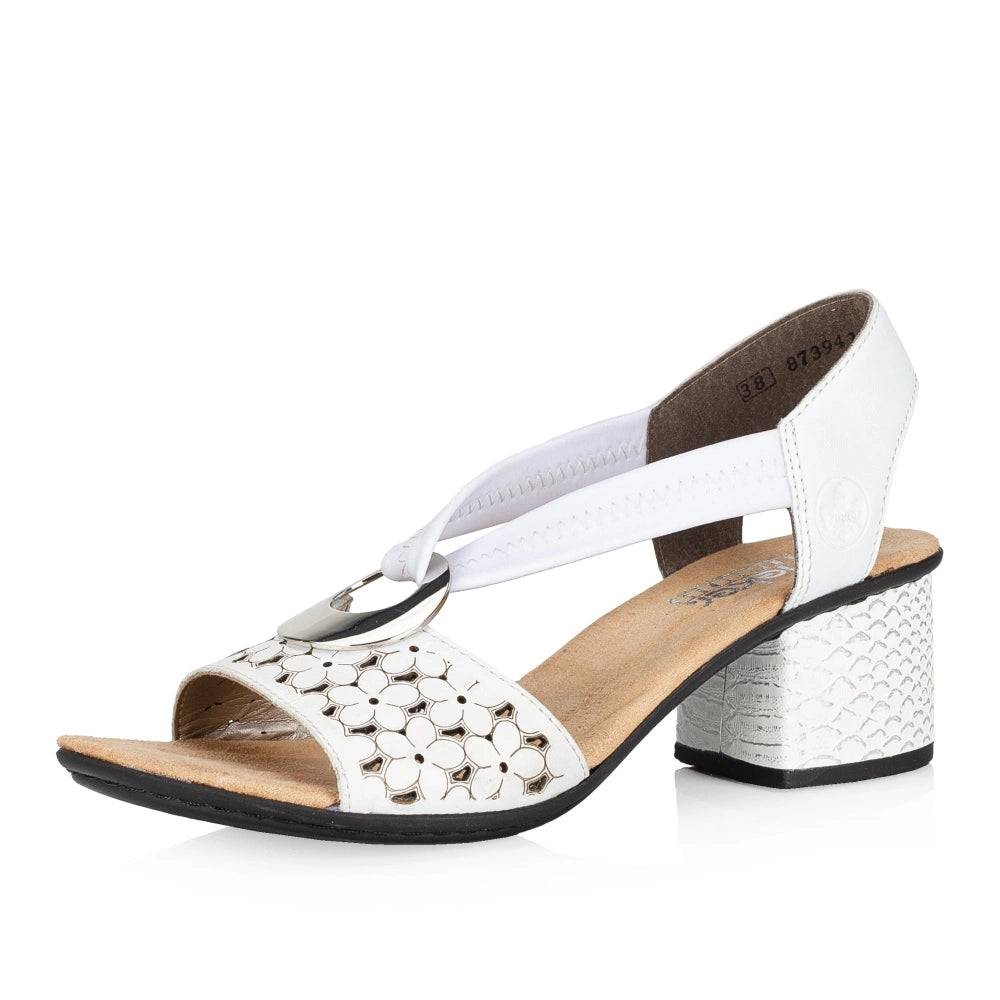 Women's mule - style fashion & dress shoes with a pointed toe and a low - heel for everyday elegance Rieker 64677-80 Women's mule - style fashion & dress shoes with a pointed toe and a low - heel for everyday elegance Rieker 64677-80