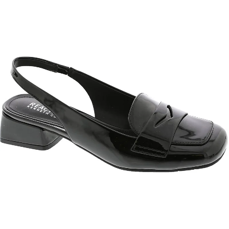 Women's Patent Leather Ballet Flats with Bow Detail in Black for a Classic Look Kenneth Cole Reaction Womens LEWIS SLING Patent Leather Square toe Slingbacks Women's Patent Leather Ballet Flats with Bow Detail in Black for a Classic Look Kenneth Cole Reaction Womens LEWIS SLING Patent Leather Square toe Slingbacks