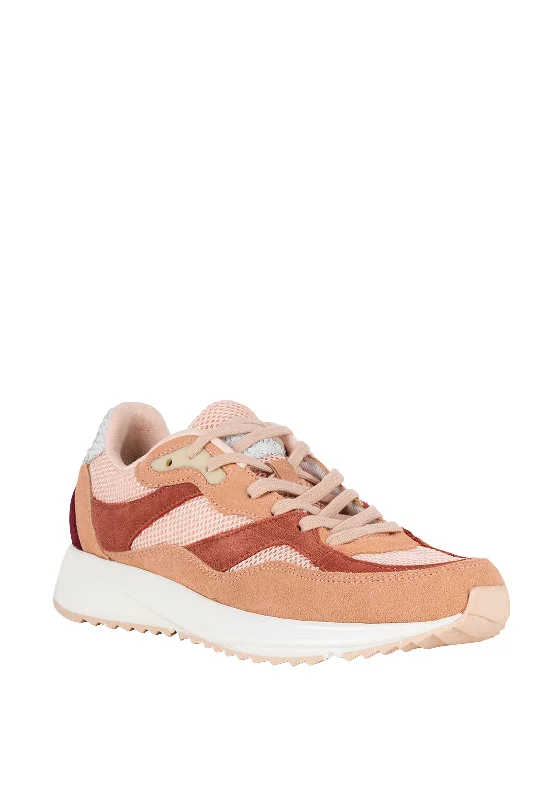 Woden Womens Sophie Rainbow Trainers, Pink