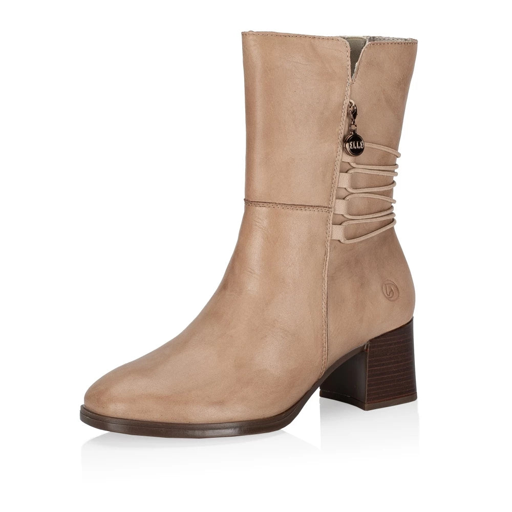 Women's strappy high - heeled fashion & dress shoes with an ankle - strap for added support Remonte D0V71-20 Women's strappy high - heeled fashion & dress shoes with an ankle - strap for added support Remonte D0V71-20