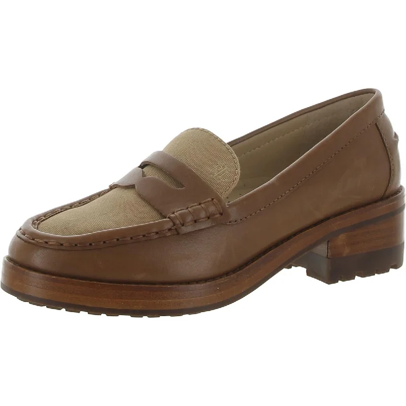 Women's Tassel - Trimmed Ballet Flats in Olive Green for a Trendy Twist Lauren Ralph Lauren Womens WREN Leather Loafers Women's Tassel - Trimmed Ballet Flats in Olive Green for a Trendy Twist Lauren Ralph Lauren Womens WREN Leather Loafers