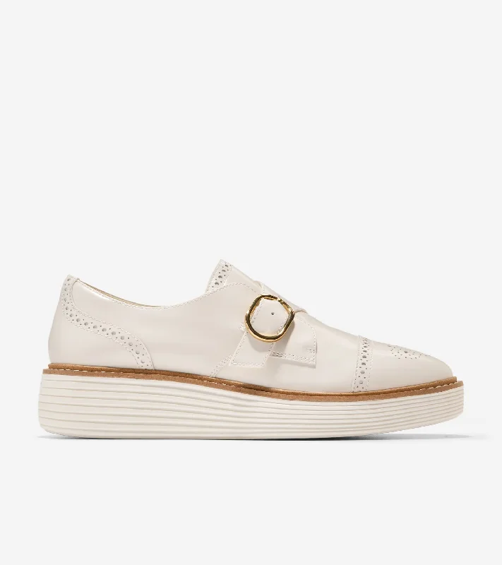 Women's ankle - strap fashion & dress shoes with a crystal - embellished buckle for a glamorous touch Women's ØriginalGrand Platform Monk Strap Oxford Women's ankle - strap fashion & dress shoes with a crystal - embellished buckle for a glamorous touch Women's ØriginalGrand Platform Monk Strap Oxford