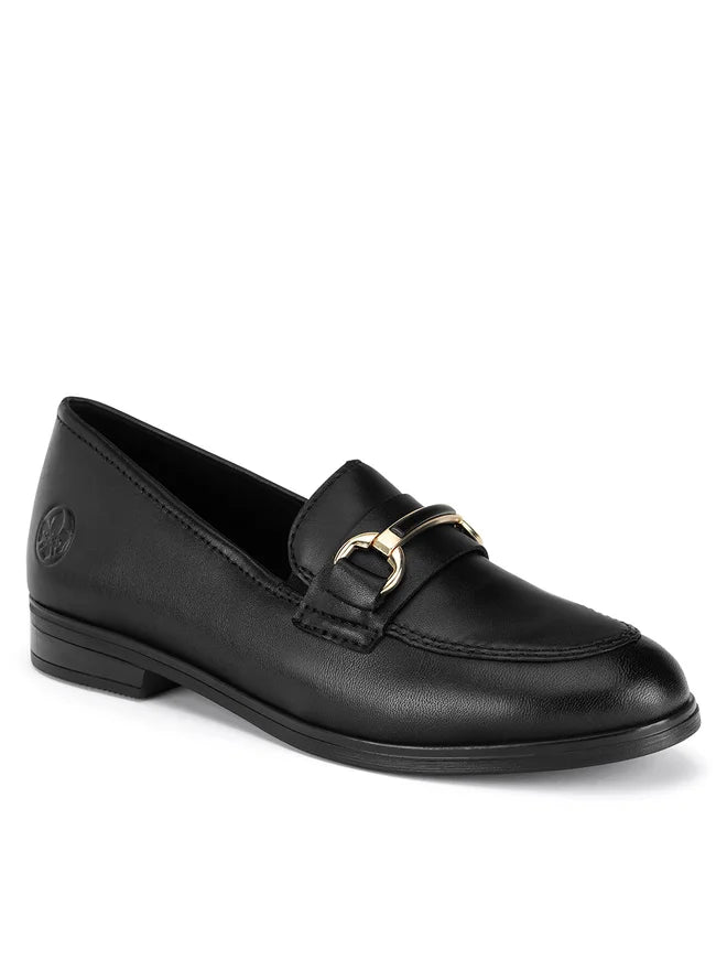 Women's mule - style fashion & dress shoes with a pointed toe and a low - heel for everyday elegance Rieker 46262-01