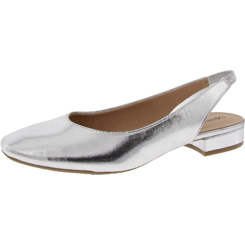 Women's Geometric - Patterned Ballet Flats in Multicolor for a Fashion - Forward Look LifeStride Womens Claire Padded Insole Faux Leather Slingbacks Women's Geometric - Patterned Ballet Flats in Multicolor for a Fashion - Forward Look LifeStride Womens Claire Padded Insole Faux Leather Slingbacks