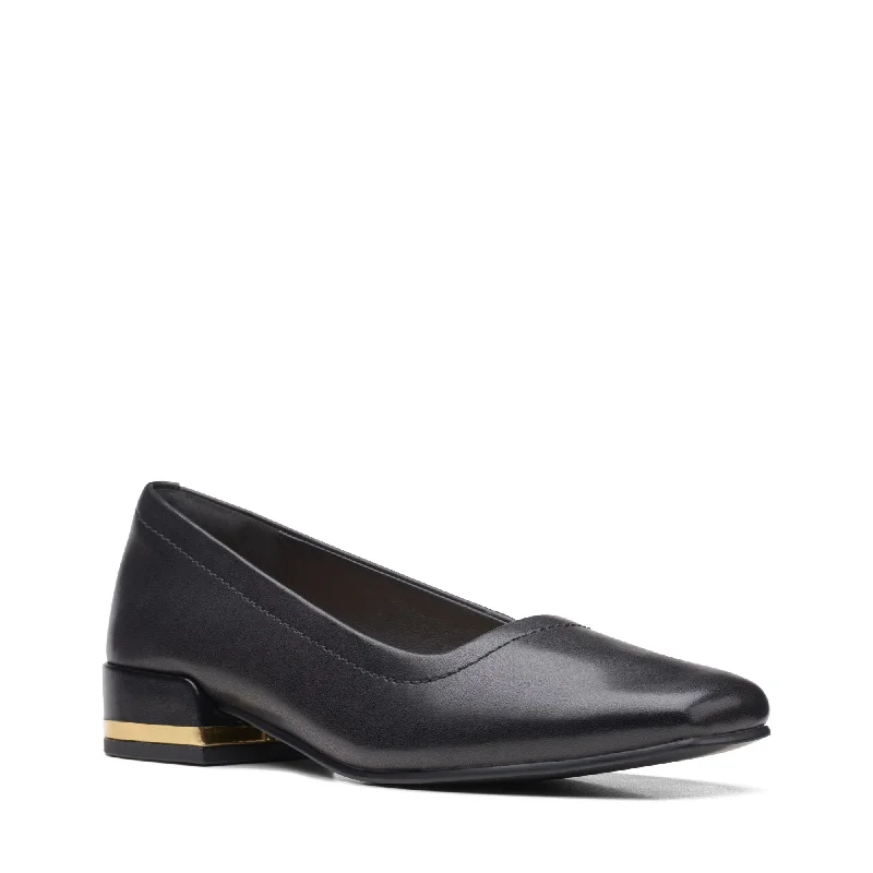 Women's platform - sole fashion & dress shoes with a chunky heel and a platform for added height Clarks Seren30 Court Women's platform - sole fashion & dress shoes with a chunky heel and a platform for added height Clarks Seren30 Court