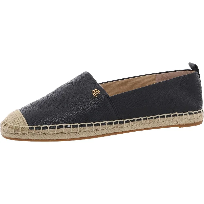 Women's Embroidered Floral Pattern Ballet Flats in White for a Spring - Inspired Outfit Lauren Ralph Lauren Womens Cameryn Padded Insole Leather Flat Shoes Women's Embroidered Floral Pattern Ballet Flats in White for a Spring - Inspired Outfit Lauren Ralph Lauren Womens Cameryn Padded Insole Leather Flat Shoes