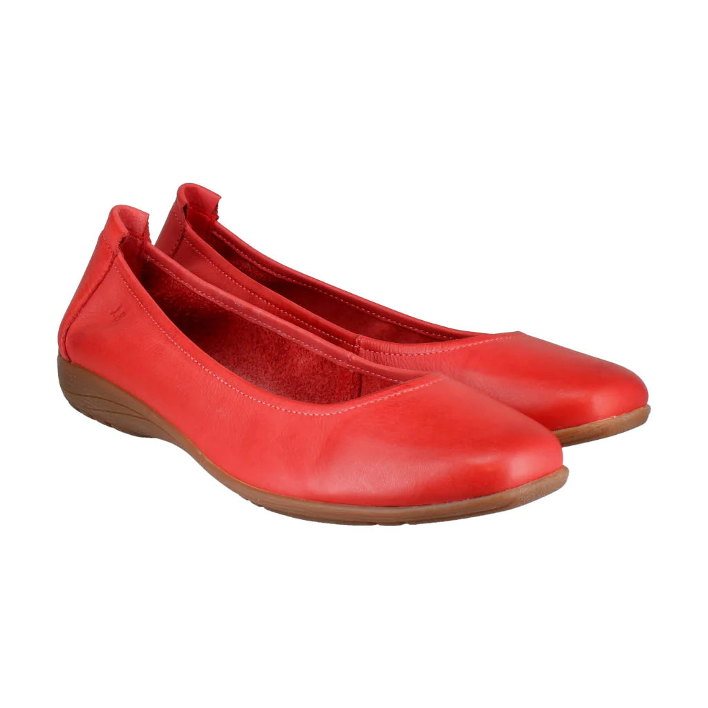 Women's lace - trimmed fashion & dress shoes with a kitten - heel for a delicate appearance Josef Seibel Fenja 01 Red Women's lace - trimmed fashion & dress shoes with a kitten - heel for a delicate appearance Josef Seibel Fenja 01 Red