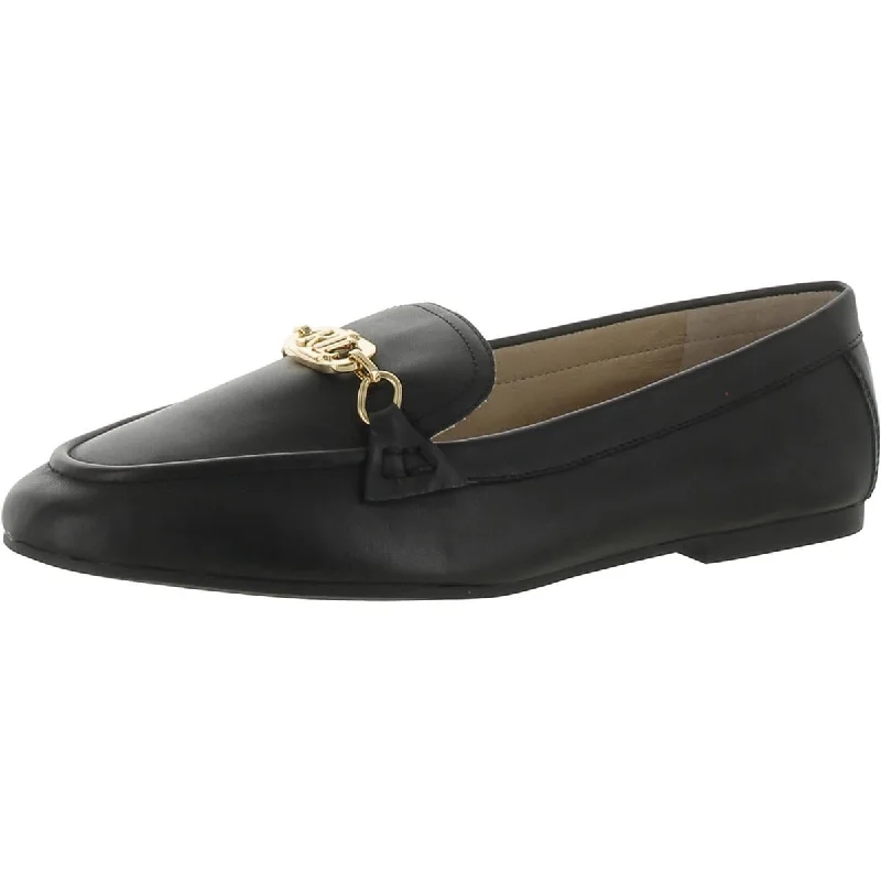 Women's Patent Leather Ballet Flats with Bow Detail in Black for a Classic Look Lauren Ralph Lauren Womens Averi Logo Leather Loafers Women's Patent Leather Ballet Flats with Bow Detail in Black for a Classic Look Lauren Ralph Lauren Womens Averi Logo Leather Loafers