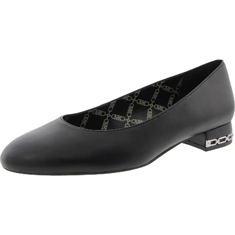 Women's Fur - Lined Ballet Flats in Tan for a Cozy Winter Option KORS Michael Kors Womens Solid Leather Ballet Flats Women's Fur - Lined Ballet Flats in Tan for a Cozy Winter Option KORS Michael Kors Womens Solid Leather Ballet Flats