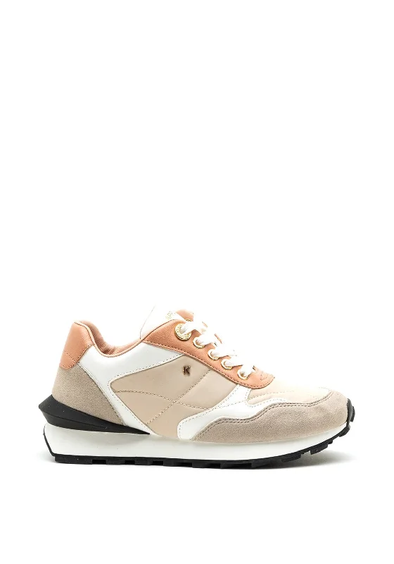 Kate Appleby Callander Mix Panel Trainers, Pink Multi