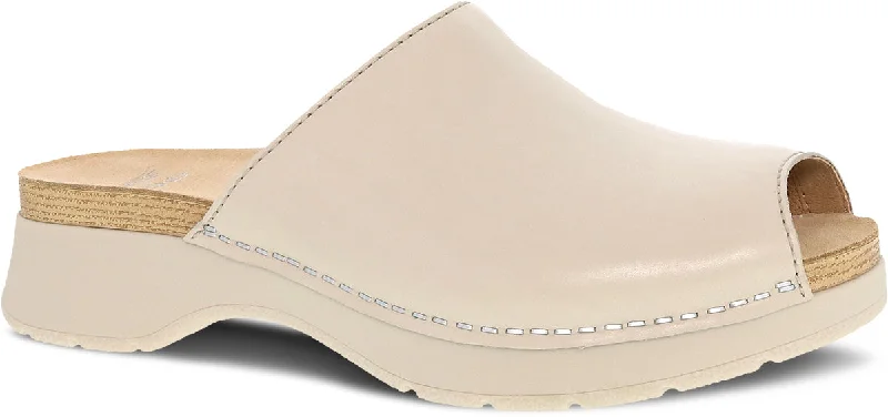 Women's wedge - heel fashion & dress shoes with a woven upper for a beach - to - dinner style DANSKO RAVYN IVORY - FINAL SALE Women's wedge - heel fashion & dress shoes with a woven upper for a beach - to - dinner style DANSKO RAVYN IVORY - FINAL SALE