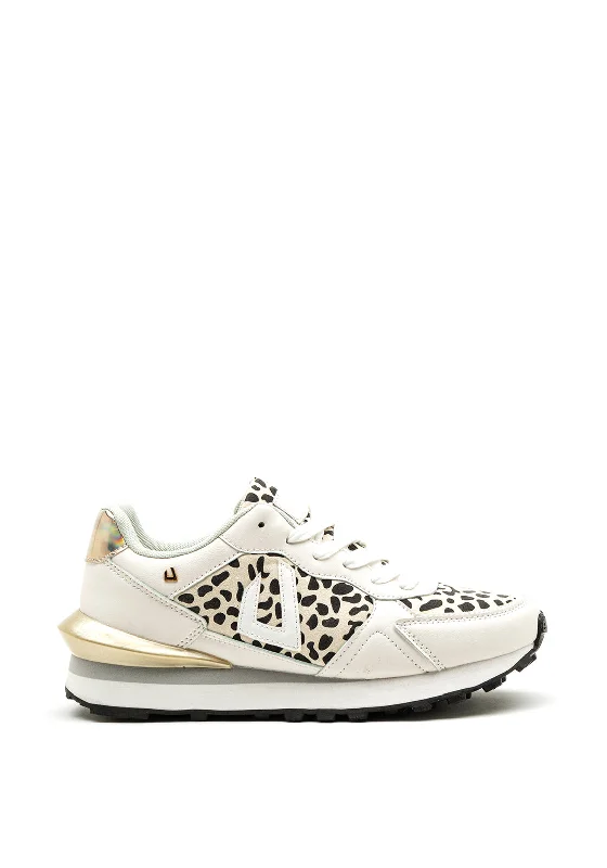 Una Healy The in Crowd Dalmation Trainers, White