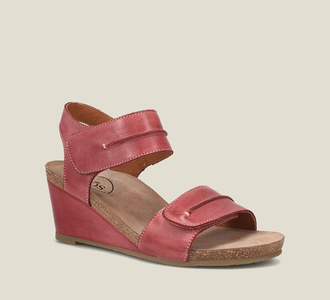Women's backless fashion & dress shoes with a block - heel for a trendy and comfortable option Taos Reason, Warm Red Women's backless fashion & dress shoes with a block - heel for a trendy and comfortable option Taos Reason, Warm Red
