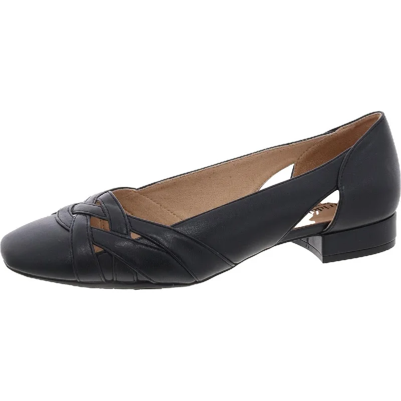 Women's Bow - Embellished Ballet Flats with a Platform Sole in Red for Added Height LifeStride Womens Cermen Faux Leather Square Toe Loafers Women's Bow - Embellished Ballet Flats with a Platform Sole in Red for Added Height LifeStride Womens Cermen Faux Leather Square Toe Loafers