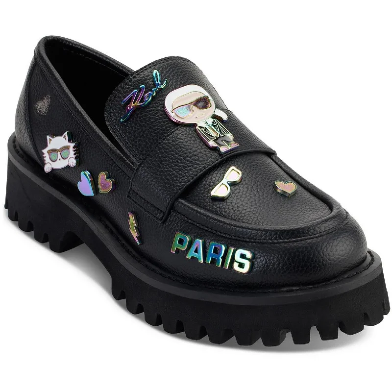 Women's Patent Leather Ballet Flats with Bow Detail in Black for a Classic Look Karl Lagerfeld Paris Womens Gaston Leather Loafers Women's Patent Leather Ballet Flats with Bow Detail in Black for a Classic Look Karl Lagerfeld Paris Womens Gaston Leather Loafers