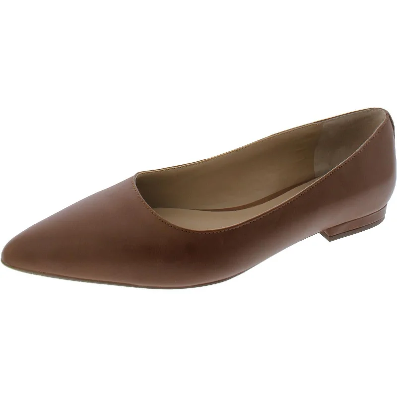 Women's Bow - Embellished Ballet Flats with a Platform Sole in Red for Added Height Lauren Ralph Lauren Womens Leather Ballet Flats Women's Bow - Embellished Ballet Flats with a Platform Sole in Red for Added Height Lauren Ralph Lauren Womens Leather Ballet Flats